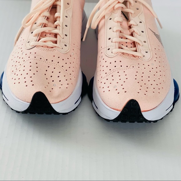 NWT Nike Women’s Air Zoom Type Sneaker, Orange Pearl Deep Royal Blue, Size 11 - Picture 13 of 16